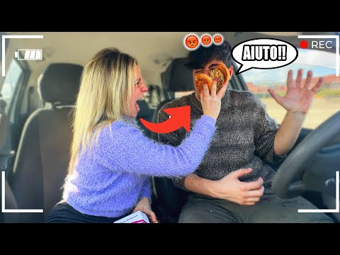 IMBOCCO IL MIO FIDANZATO IN MODO AGGRESS1VO! 😱‼️ *DIVERTENTISSIMO*