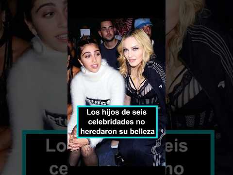 Los hijos de seis celebridades no heredaron su belleza.#foryou #usa #celebrity #fyp