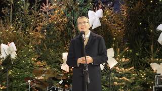 Valsts prezidenta Edgara Rinkēviča uzruna labdarības akcijas “Eņģeļi pār Latviju” noslēguma koncertā