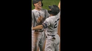 🔥Aaron Judge double, Giancarlo Stanton homer!!🔥Yankees vs Red Sox Game (9/26/21) | MLB#shorts