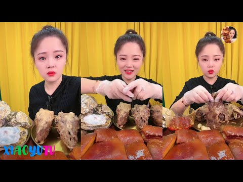 【Xiaoyu Mukbang】XIAOYU EATING SHOW。MUKBANG SATISFYING。Mukbang Chinese。N02。230222。1