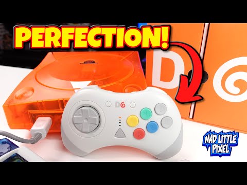 I Found The PERFECT SEGA Dreamcast Controller Ever! 🤯 (Retro Fighters D6)