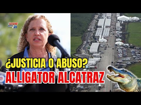 ¿JUSTICIA O ABUSO? La polémica detrás del "ALCATRAZ DE LOS CAIMANES" (Alligator Alcatraz)🔥