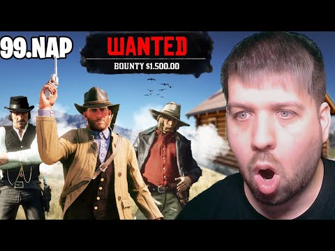 🔥100 Napra A LEGVESZÉLYESEBB Bandát Irányítottam A RDR2-ben!💀🔥