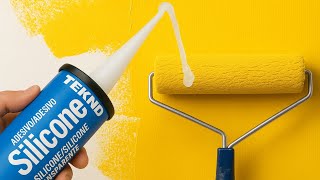 Millions don't know this trick! Add silicone to the paint and be amazed.