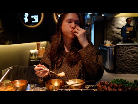 just another Korean bbq mukbang vlog in Seoul LOL