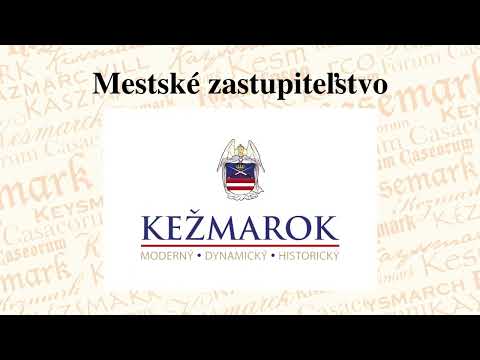 Zasadnutie mestského zastupiteľstva v Kežmarku v dňa 29.04.2024