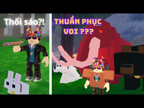 Tui Thuần Phục VOI MA MÚT và tạo ra bộ 3 quái vật trong 99 ĐÊM TRONG RỪNG?? :0