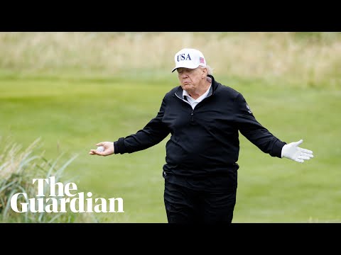 Donald Trump opens his new golf course in Aberdeenshire – watch live