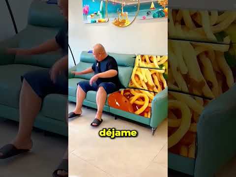 fideos para comer en la silla 😨