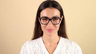 Burberry BE2358 ISABELLA 3977 Square Black Eyeglasses