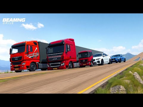 Truck and Car Crashes #13 [BeamNG.Drive]