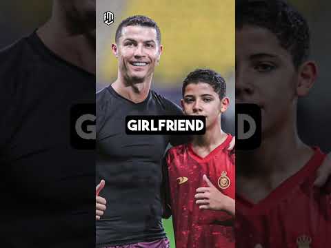 Who Is Cristiano Ronaldo Jr Secret Girlfriend ? 🐐😱 #football #ronaldo #shorts