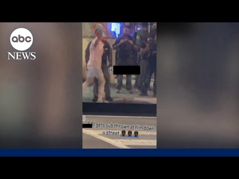 YouTube video thumbnail: Man Accused of Throwing Sandwich at CBP Agent in DC Faces Federal Assault Charges
