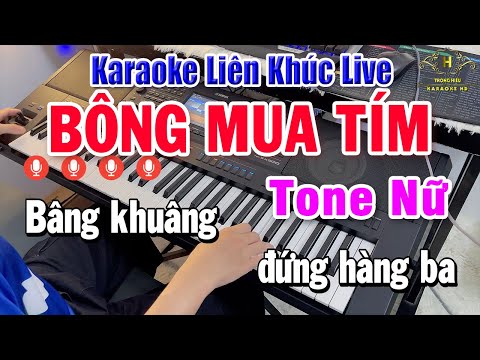 Liên Khúc Karaoke Nhạc Sống Đàn Organ Live | Style Rumba Pro TH 11 | Bông Mua Tím – Căn Nhà Dĩ Vãng