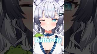 【切り抜き】 Butter-Fly / 和田光司【彩華すゞり / #vtuber 】#歌枠  #shorts