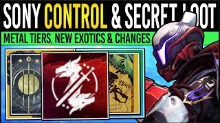 Destiny 2: SONY TAKING OVER & SECRET REWARDS! Boost WEEKS, Reclaim Story, NEW Exotics & Update