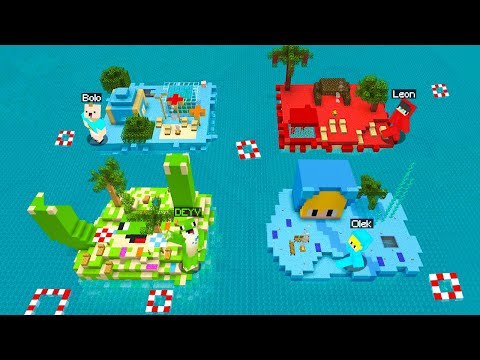 WYSPA DEYV vs OLEK vs LEON vs BOLO w Minecraft!
