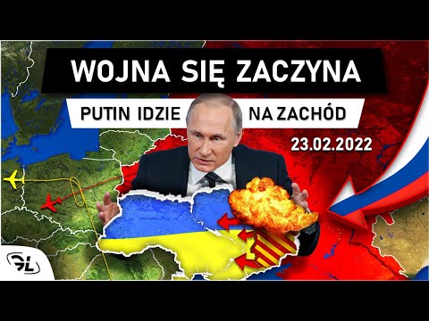 Rosyjska INWAZJA na UKRAINE - Co nas czeka? Wojna się zaczyna