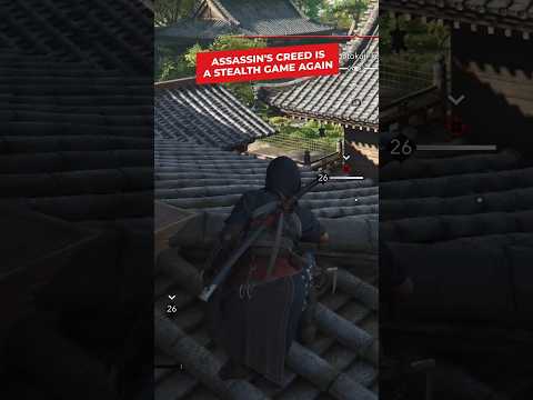 Assassin's Creed is finally a stealth game again! #pcgamer #assassinscreed #gaming