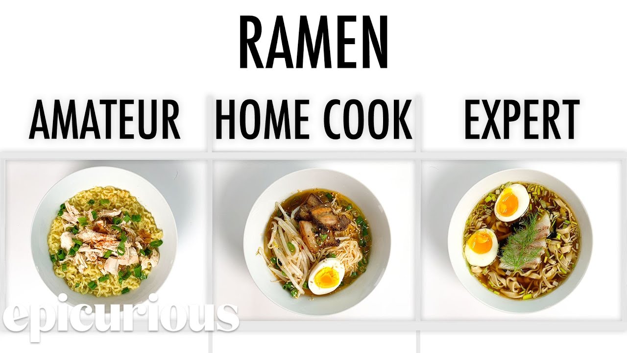 4 Levels of Ramen: Amateur to Food Scientist Epicurious