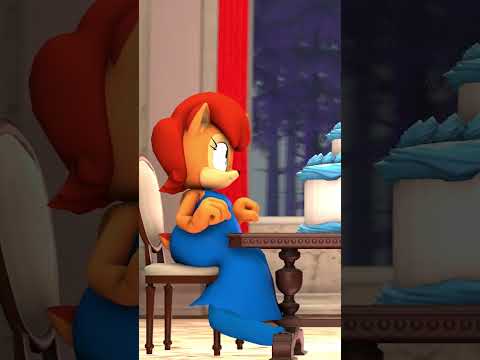 Sally's Huge Cake  #sonic #sonicthehedgehog #sallyacorn
