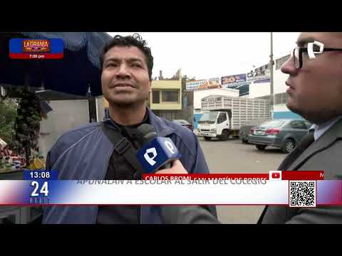 SMP: apuñalan a escolar al salir del colegio