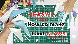 How to make paper CLAWS! || SO EASY!