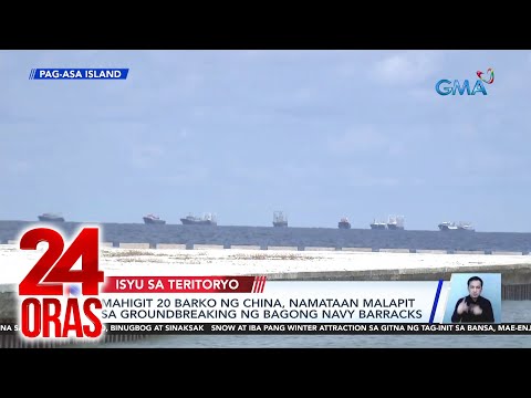 Mahigit 20 Barko Ng China Namataan Malapit Sa Groundbreaking Ng Bagong Navy Barracks Videos