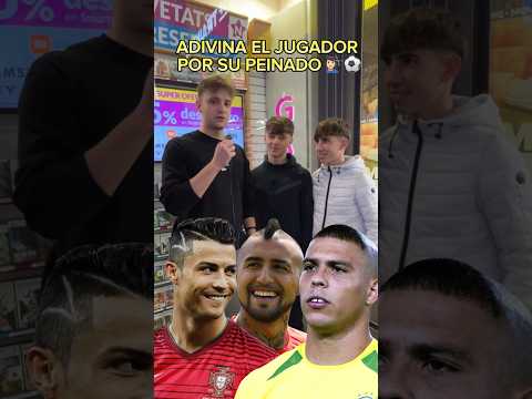 ADIVINA el JUGADOR por SU PEINADO 💇🏻‍♂️⚽️ #Futbol #Football #Opinion #Kroos #Neymar #Deportes