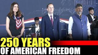 LIVE: US Envoy Sergio Gor Attends ‘250 Years of American Freedom’ Programme I Bengaluru I Speech