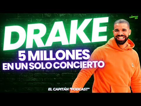 Drake se gana 5 millones de dólares en un solo concierto