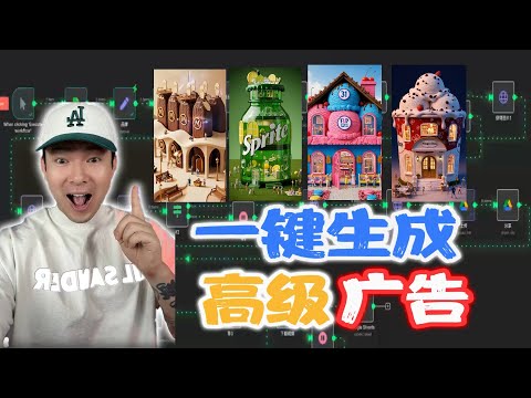 廣告製作神器！AI智能體自動生成高質感小人國宣傳片！n8n教學+免費模板