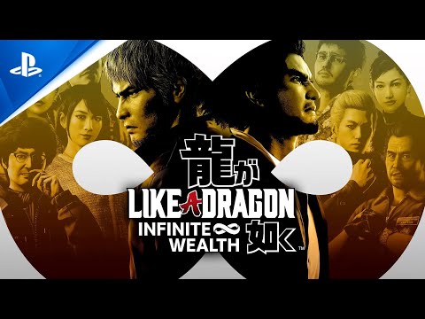 Like a Dragon: Infinite Wealth - Gameplay Reveal Trailer | PS5 & PS4 Games