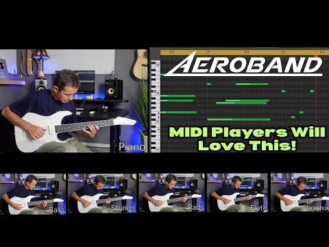 Aeroband Guitar Review - My New MIDI Controller?