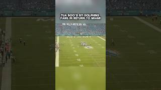 🤯 Abucheos a Tua en su regreso a Miami. #tuatagovailoa #phinsup #dirtybirds #nflpreseason