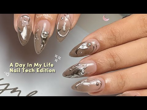 Day In My Life | Nail Tech Edition • 3 Nail Clients