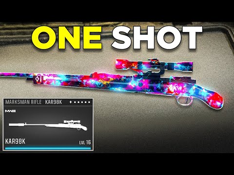 this *ONE SHOT* KAR98 is BROKEN in Warzone! 😍 (Best Kar98k Class Setup)