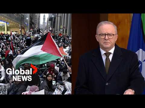 YouTube video thumbnail: Australia to Recognize Palestinian State, but Conditions Must Be Met
