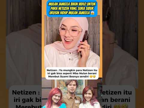 Mulan Jameela S!ndir Para Netizen Yang Ikut Campur Masalah Keluarganya😱 #mulanjameela #ahmaddhani