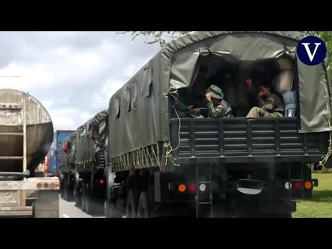 Venezuela moviliza convoyes militares mientras aumentan las tensiones con EE.UU.
