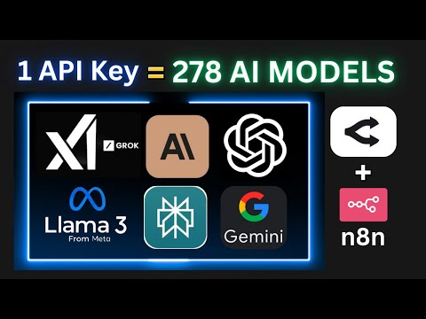 Access 278 AI Models with one API Key (n8n + OpenRouter)
