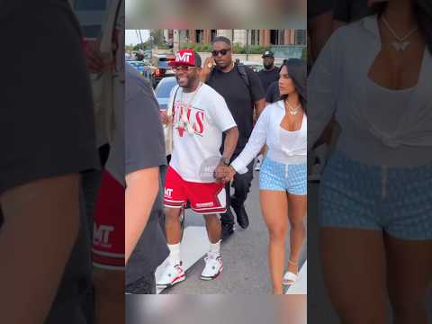 Floyd Mayweather and his girlfriend in Monaco shopping