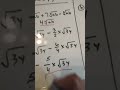 Simplifying Radicals and Fractions