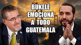 El espectacular puente de Bukele que unirá Guatemala con El Salvador