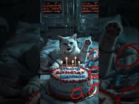 #happybirthday #funny #kitten #animalintelligence #kucing #cute #cat #cake #aicats #shorts #short #o