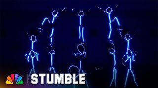 Cheerleaders Get Seriously LIT | Stumble | NBC