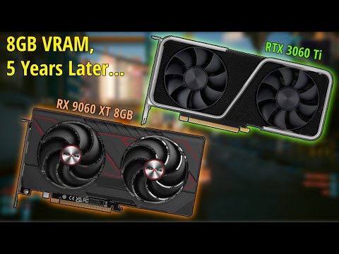 The 8GB RX 9060 XT vs The Legendary RTX 3060 Ti!