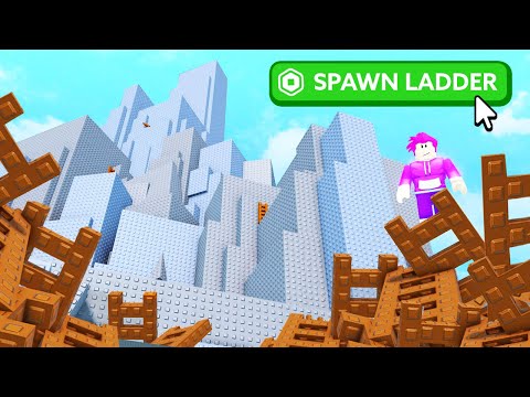 Roblox Steep Steps but I keep buying ladders..