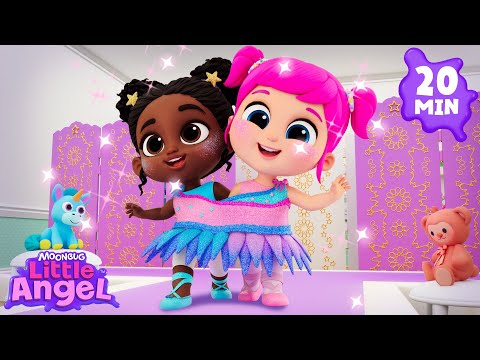 My Pretty Pink Princess Dress! | Little Angel Kids Songs & Nursery Rhymes